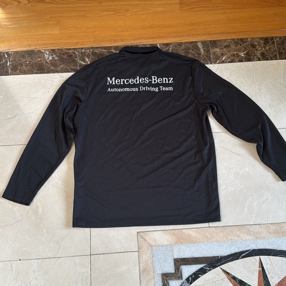 Mercedes Benz long Sleeve Polo - Picture 3 of 3